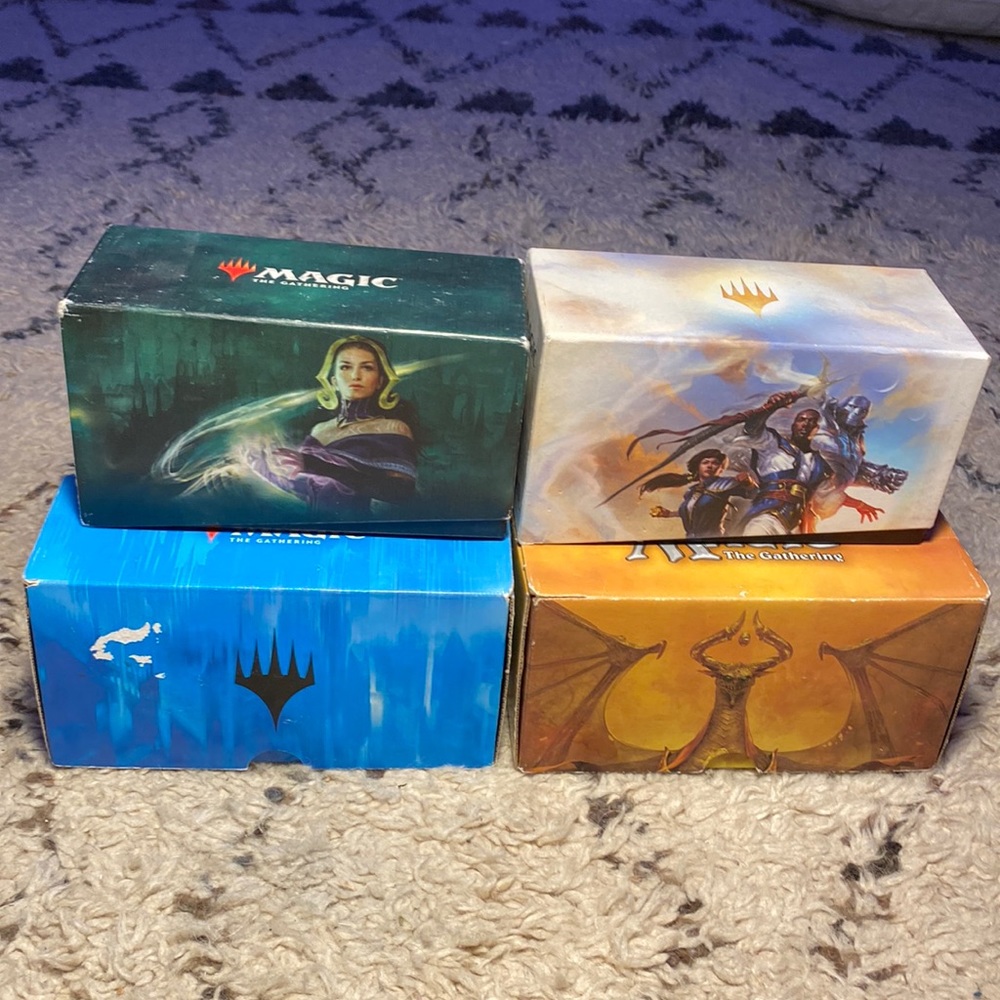 Magic the gathering card collection